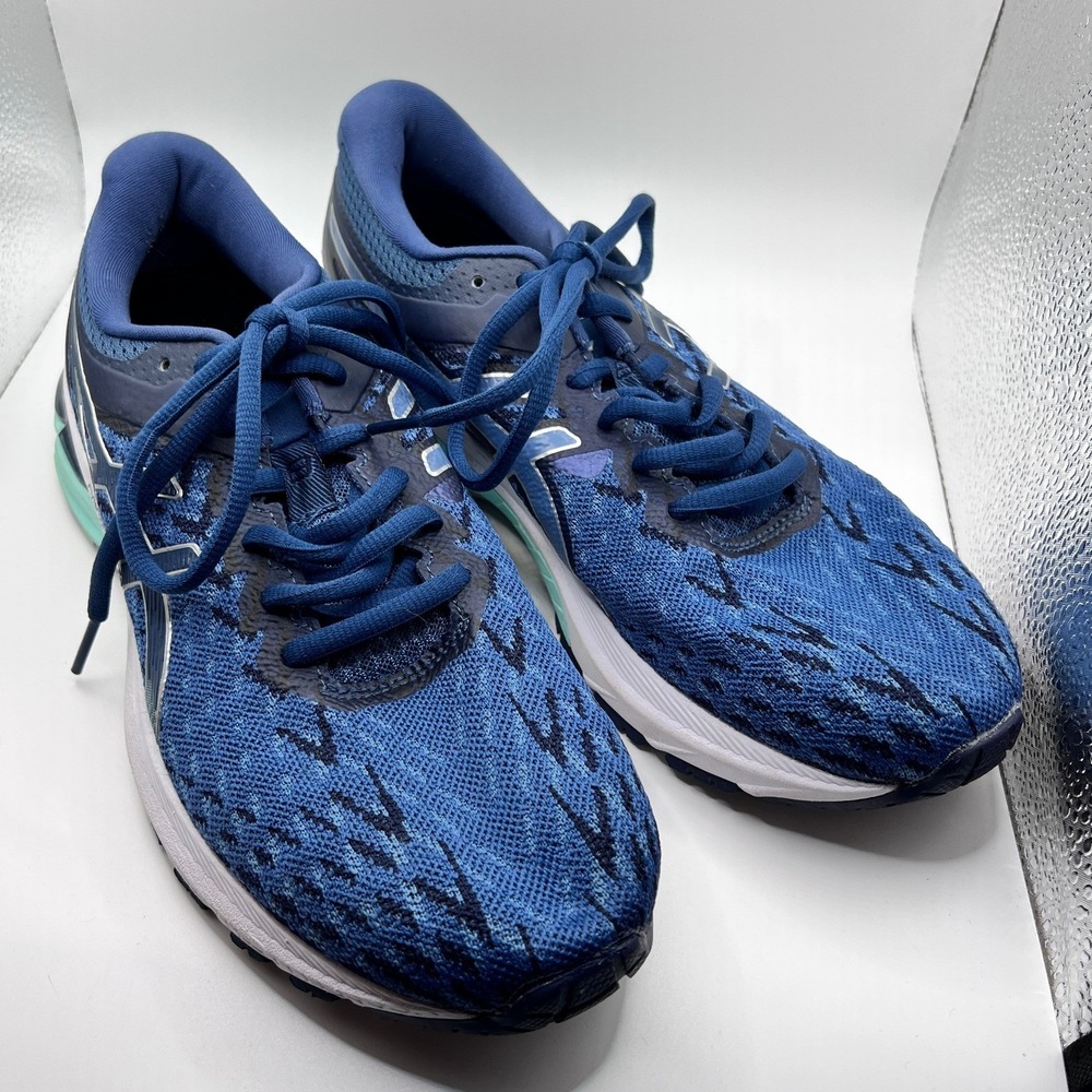 ASICS GT-2000 8 Running Shoes Size 7 Blue Good Stability 1012A619 Sneaker